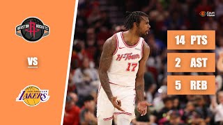 Tari Eason - 14 Points, 3 Steals, 2 Assists vs Lakers - Game 6 - 2026 Playoffs