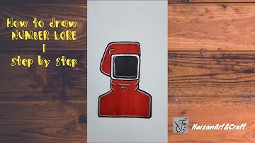 How to draw  ALPHABET LORE NUMBER 1 Addition series #youtubevideo#youtube #alphabetlorenumber