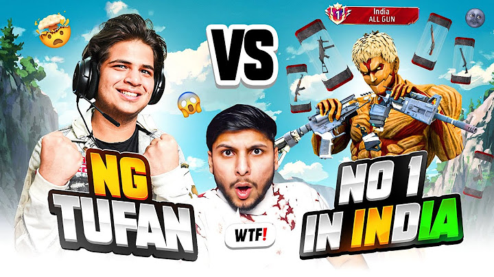 TESTING INDIA’s TOP 1 Player ✅ End Of Tufan FF  ❌🥹