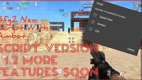 Sfg2 New Script | Version 1.2 | Aimbot | No Ban | Achilles Gaming | See Description