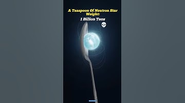 Mount Everest vs One Spoon Of Neutron Star 💀👺 #Shorts #NeutronStar #Space #Earth