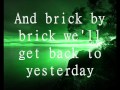 Train - Brick by Brick Lyrics