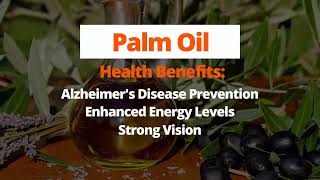 Health benefits of Palm oil