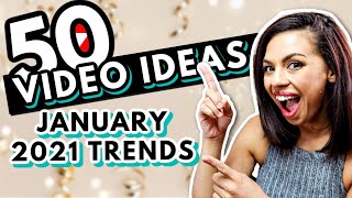 50+ Trending YouTube Video Ideas January | Video Ideas For Small YouTubers