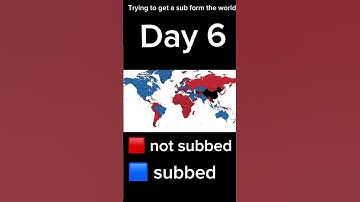 Trying to get a new Subscriber from the world Day 6 #geography #history #mapchart