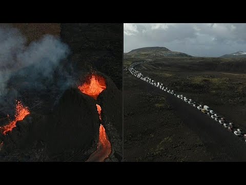 Lava lovers flock to Iceland's spectacular erupting volcano