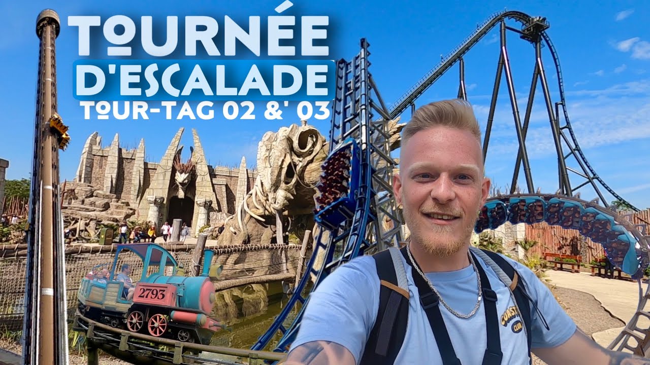 I SURVIVED KONDAA &‘ Eskalative Durchnässung x2! | Tour-Tag 02 &‘ 03 | Walibi Belgium | Vlog
