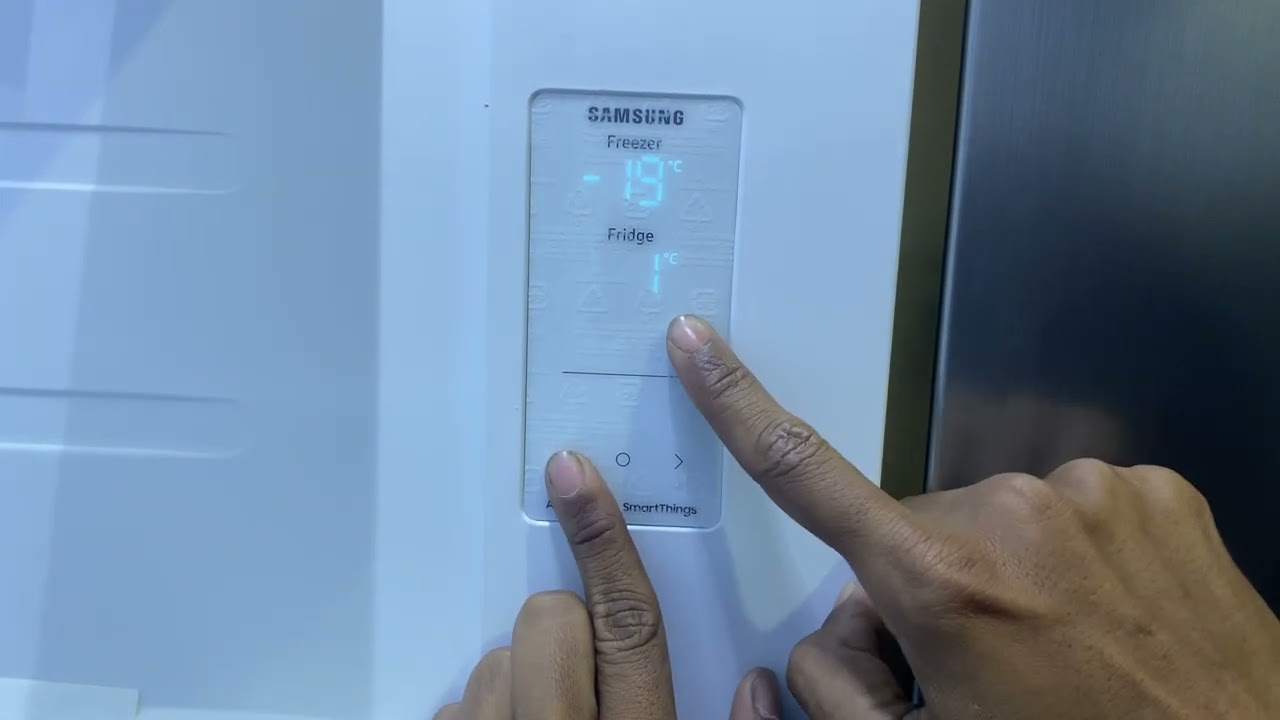 How to use Samsung 653L Convertible 5-in-1 Digital Inverter Side By Side Demo In Hindi ￼￼Fridge