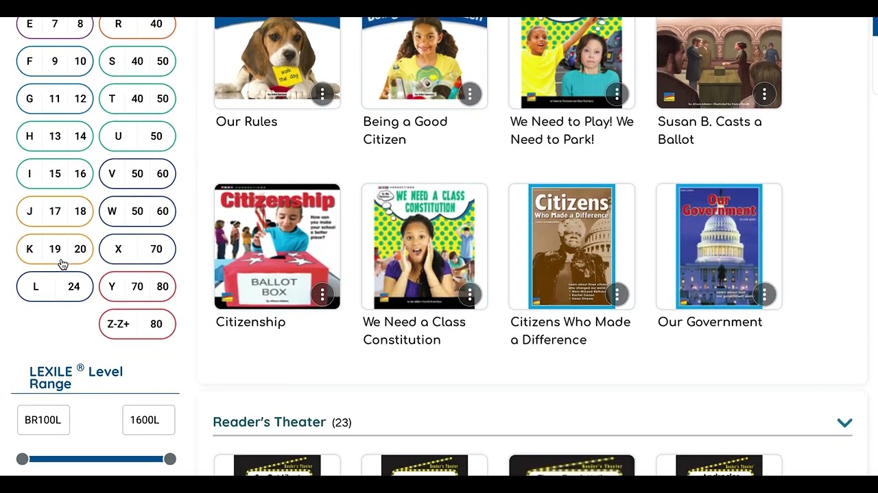 How to Find Books on Benchmark