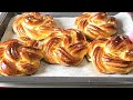 ПЛЮШКИ Розочки. Такое тесто Вы будете готовить часто/Rosette Buns