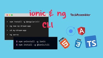 Ionic 5 - 02 Installing CLI