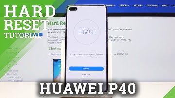 Hard Reset HUAWEI P40 - Remove Screen Lock / Factory Reset by Recovery Mode