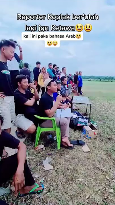 KOMENTATOR SEPAKBOLA LUCU PAKE BAHASA ARAB