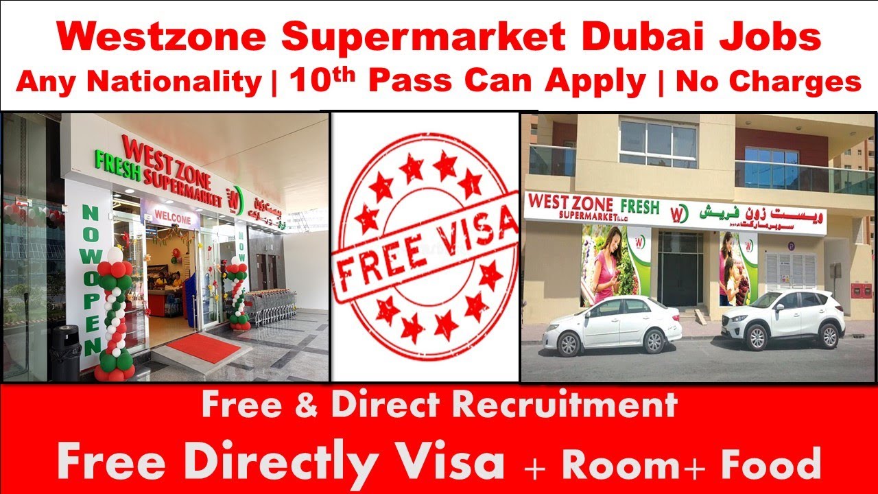 Westzone Supermarket Jobs In Dubai, Abu Dhabi 2023 