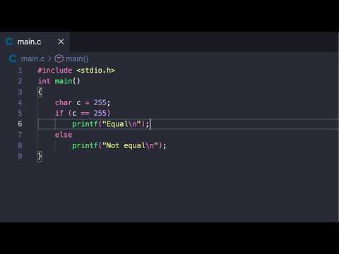 Why 255 is sometimes NOT 255 in C