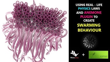 USING REAL - LIFE PHYSICS LAWS AND THE "ANEMONE" PLUG-IN TO CREATE SWARMING BEHAVIOUR IN GRASSHOPPER