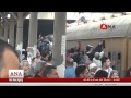    ازدحام قطار ابوقير بسبب اضراب النقل العام