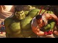 HULK and RYU Team Fight Scene (MARVEL vs. CAPCOM: INFINITE)