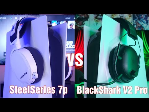 Best PS5 Headset Comparison: Razer BlackShark V2 Pro vs SteelSeries Arctis 7p