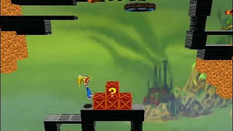 Crash Bandicoot: Back In TIme Garbage Village 100% (level made by Avocadokado)