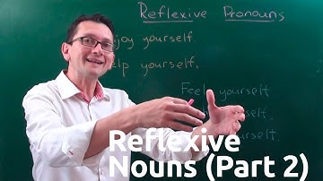 Максим Ачкасов - Возвратные местоимения (reflexive pronouns) в английском языке