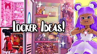 The *BEST* LOCKER DESIGN IDEAS In CAMPUS 3! Royale High Lockers