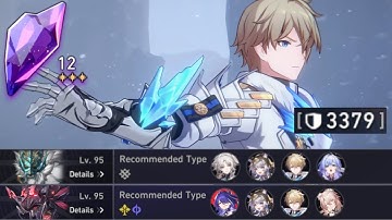 NEW HSR 3.3 MoC 12 - Gepard Sustain both sides - E0S1 Feixiao, E1S1 Acheron, E1S1 Cipher clear