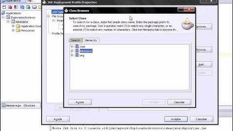 Crear archivo jar con JDeveloper