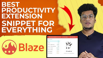 ⚡Best Productivity Chrome Extension l TextBlaze🔥