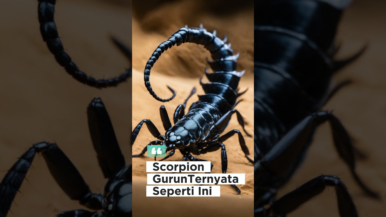 Scorpion Gurun Ternyata Seperti Ini || 