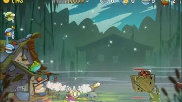 Swamp Attack - Episode 6 - 9 Spooky Swamp Gameplay Walkthrough lets play прохождение