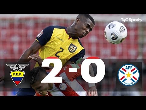 Ecuador 2-0 Paraguay | Eliminatorias a Qatar 2022 - Fecha 9