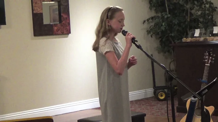 Mary Frances Singing - Recital October 2017