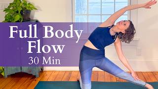 30 Min Full Body Yoga Flow | Hip Mobility Through Creative Movement