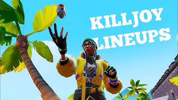 Killjoy Lineups for every map