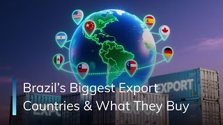 Brazil’s $353B Biggest Export Countries & What They Buy #oil #vehicles #coffee #news #trade