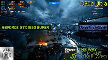 GTX 1650 Super 4GB | i3 10100 | 1080p ultra settings. | Star Wars Battlefront 2 Celebration Edition