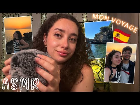 🌙 ASMR FRANÇAIS : MON PREMIER VOYAGE À MINORQUE ✈️🏝️ (1H30 de chuchotement/close-up)