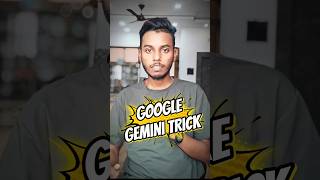 Google Gemini Secret Trick 🔥 | Hidden Gemini AI Features You Must Try #shortsfeed #ytshorts