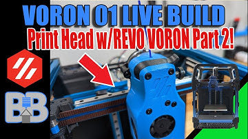 DIY 3D Printer LDO VORON 01 REVO Print Head Part 2