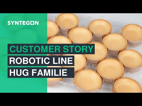Swiss bakery company HUG Familie reinvents tartlet production with Syntegon’s robotic line