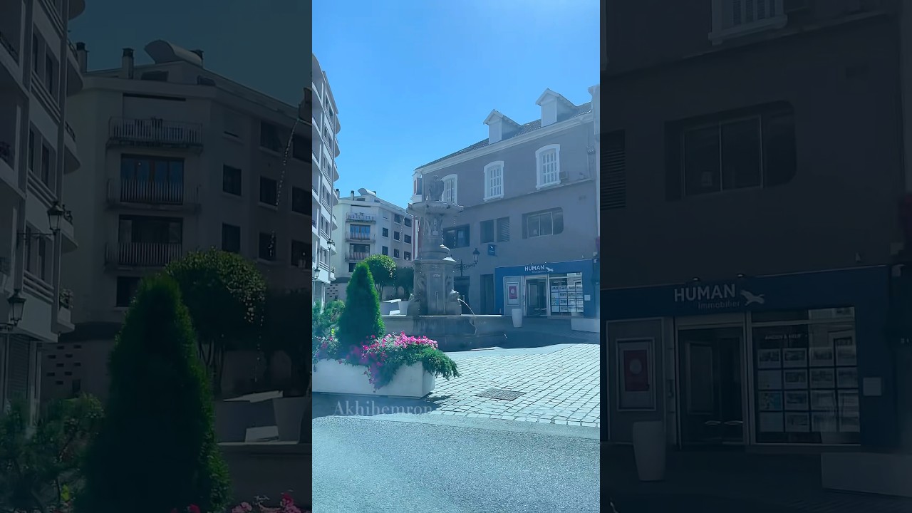 This fountain stole the scene.