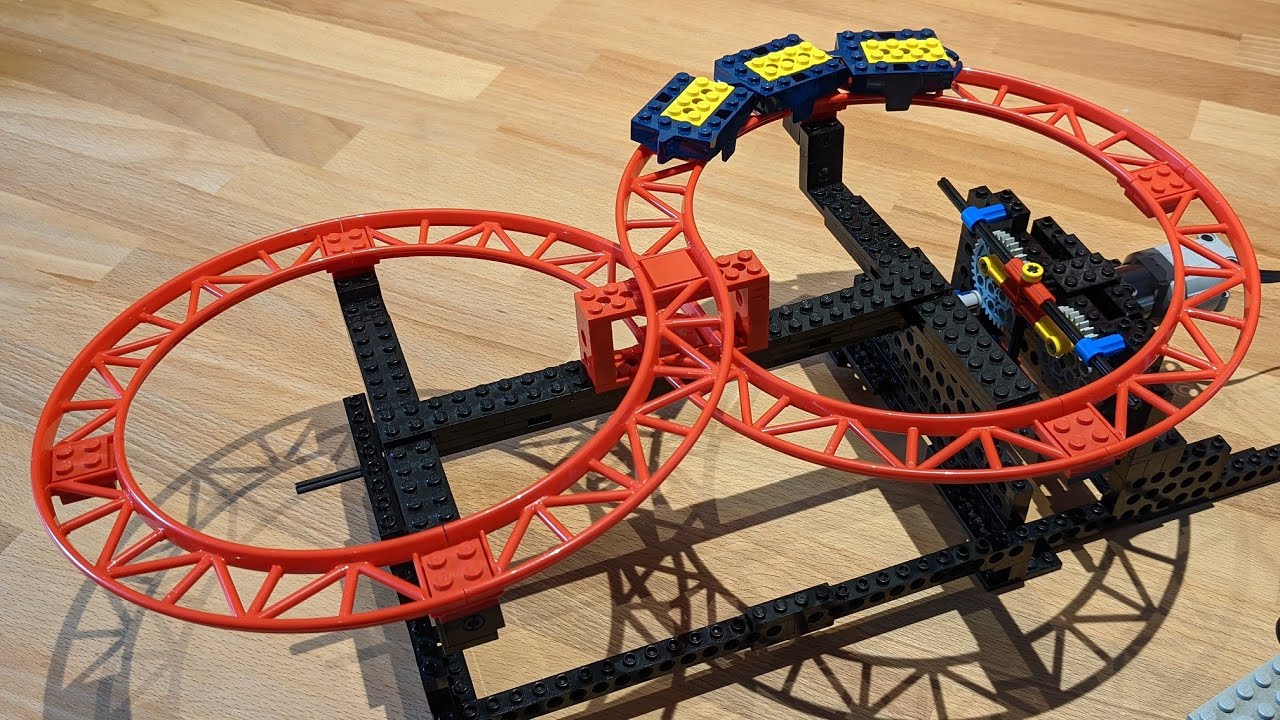 lego roller coaster automaton YouTube