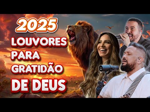 Louvores de Adoração 2025 - 100 Hinos para Sentir a Presença de Deus - Hinos Evangélicos #gospel2025