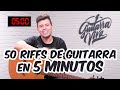 50 intros en 5 minutos ¡CONSEGUIDO! Reto FULMINADO | Guitarraviva