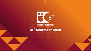 5th Convocation 2020 | Indus University Ahmedabad | Live Streaming | 31 December 2020