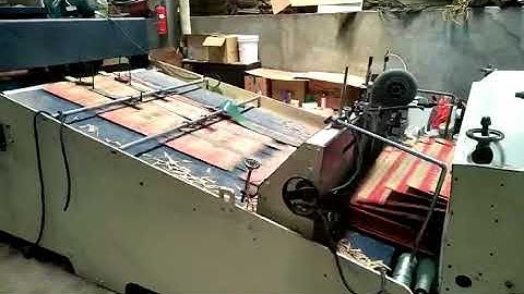 ESTAPACK SP-ZD High Speed Automatic Folding Gluing Machine