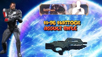 Mass Effect Andromeda MATTOCK ASSAULT RIFLE GAMEPLAY