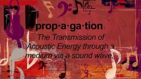 The Propagation of Sound (a technical introduction) Philip Quintas