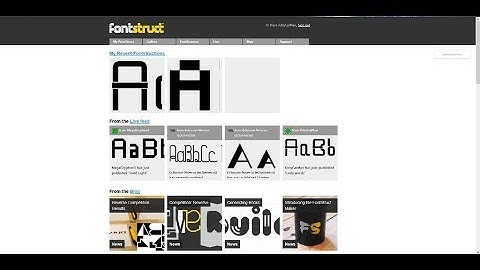 How to make your own font Part1